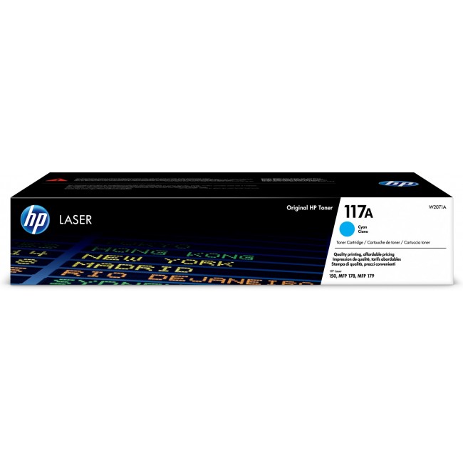 HP 117A - cyan - original - tonerpatro HP 117A - cyan - original - tonerpatro