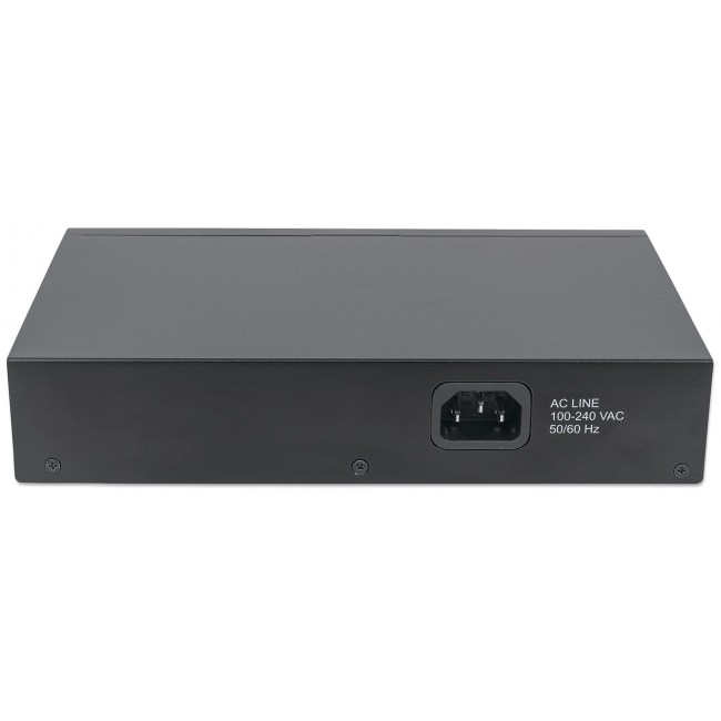 Intellinet 16-Port Gigabit Ethernet Switch, 16-Port RJ45 10/100/1000 Mbps, IEEE 802.3az Energy Efficient Ethernet, Desktop, 19