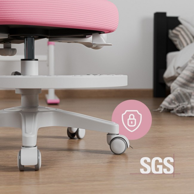 Junior 5.0 Pink swivel chair