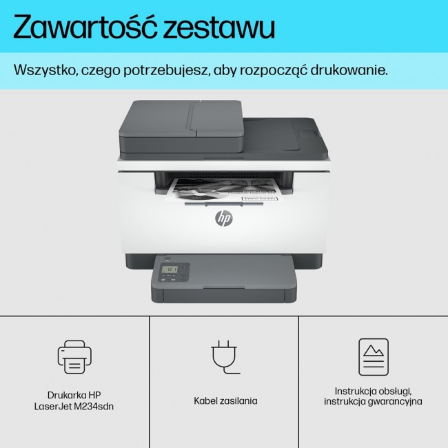 HP LaserJet MFP M234sdn Printer