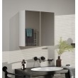 Topeshop POLA 2DL BIEL bathroom storage cabinet White