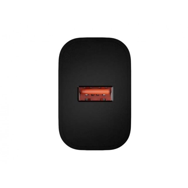 WALL CHARGER NATEC RIBERA 1X USB-A 18W BLACK