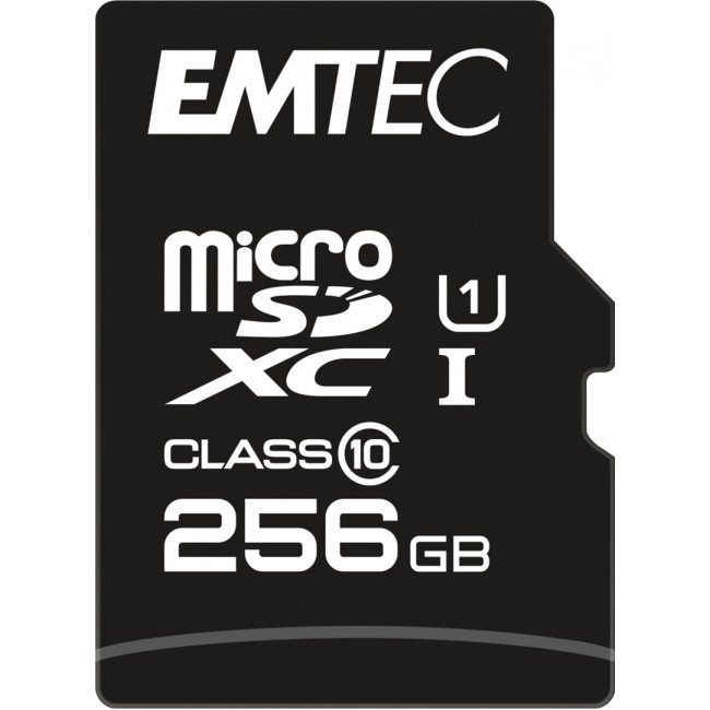 Emtec EliteGold 256 GB MicroSDXC UHS-I Class 10