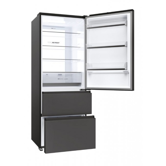 Haier 3D 70 Serie 5 HTR5719ENPT Freestanding 528 L Black