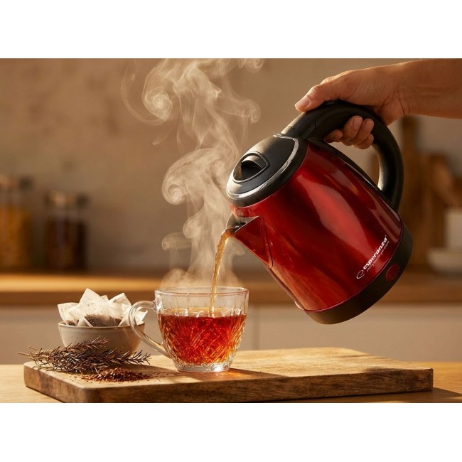 Esperanza EKK128R electric kettle Parana 1 L Black,Red 1350 W