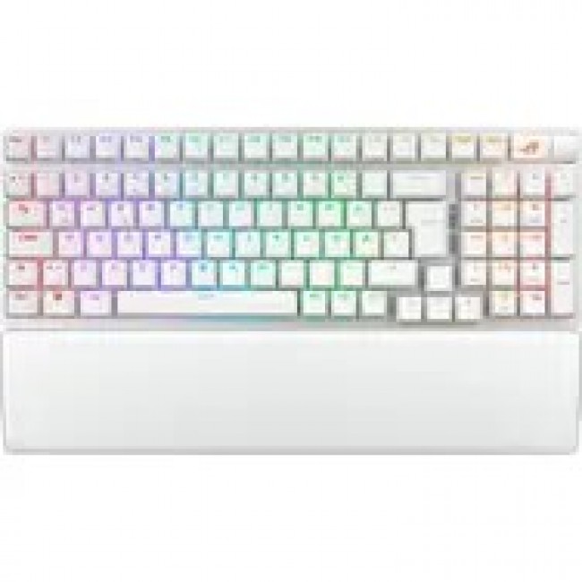 ASUS ROG Strix Scope II 96 Wireless keyboard Gaming USB + RF Wireless + Bluetooth QWERTZ German White ASUS ROG Strix Scope II 96 Wireless keyboard Gaming USB + RF Wireless + Bluetooth QWERTZ German White