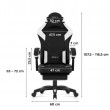 Huzaro Force 3.7 White Carbon Gaming Chair