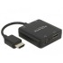 DeLOCK 63276 video cable adapter HDMI Type A (Standard) Black