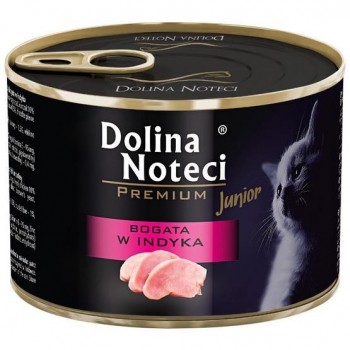 DOLINA NOTECI Premium Rich in turkey - wet cat food - 185g DOLINA NOTECI Premium Rich in turkey - wet cat food - 185g