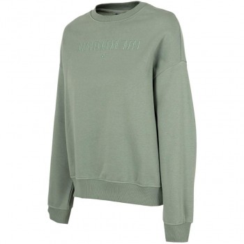 Women's sweatshirt 4F light green H4Z22 BLD033 42S 2XL