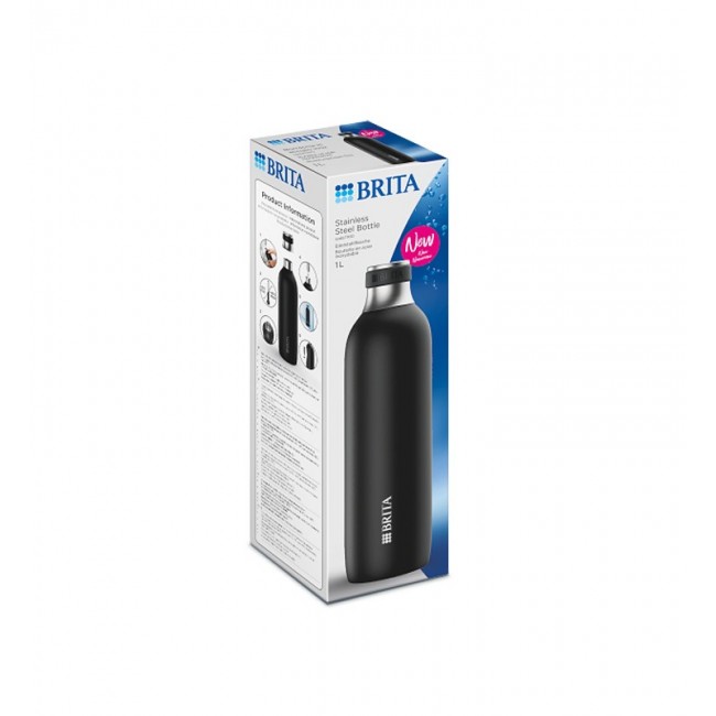 Brita sodaTRIO bottle (1 l black) Brita sodaTRIO bottle (1 l black)