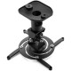 Techly Universal Ceiling Bracket for Projector, Black ICA-PM 100BK Techly Universal Ceiling Bracket for Projector, Black ICA-PM 100BK