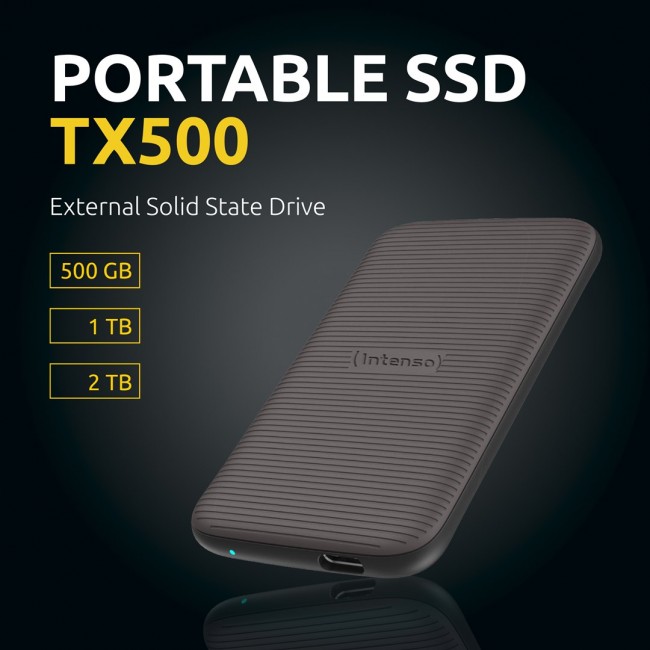 Intenso TX500 2 TB USB Type-C 3.2 Gen 2 (3.1 Gen 2) Brown Intenso TX500 2 TB USB Type-C 3.2 Gen 2 (3.1 Gen 2) Brown