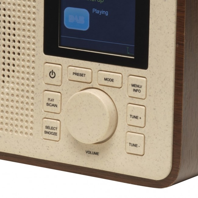 Denver DAB-60DW Portable Analog & digital Wood Denver DAB-60DW Portable Analog & digital Wood