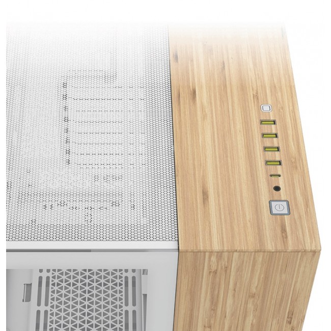 Corsair CC-9011284-WW computer case Midi Tower Bamboo, White Corsair CC-9011284-WW computer case Midi Tower Bamboo, White