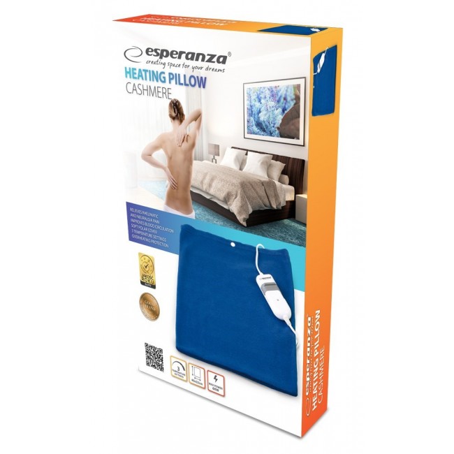Esperanza EHB004 electric pillow 60 W Blue Esperanza EHB004 electric pillow 60 W Blue