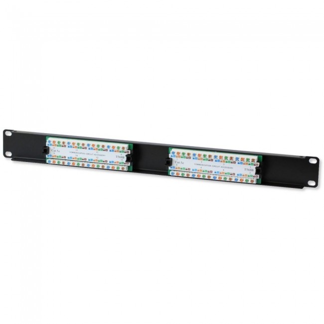 Techly Patch Panel UTP 16 Ports RJ45 Cat.5E I-PP 16-RU-C5ET Techly Patch Panel UTP 16 Ports RJ45 Cat.5E I-PP 16-RU-C5ET