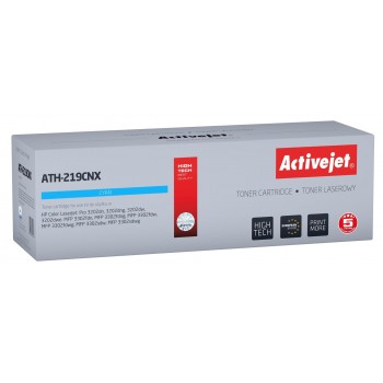 Activejet ATH-219CNX Toner for HP printer, replacement HP 219X W2191X Supreme 2500 pages blue, with chip