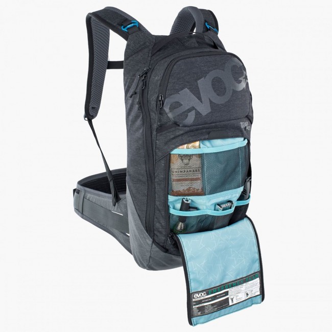 EVOC Trail Pro 10L backpack Cycling backpack Carbon, Grey EVOC Trail Pro 10L backpack Cycling backpack Carbon, Grey