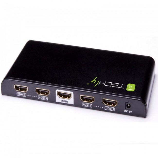 Techly Splitter HDMI 4 way 4K*2K IDATA HDMI-4K4
