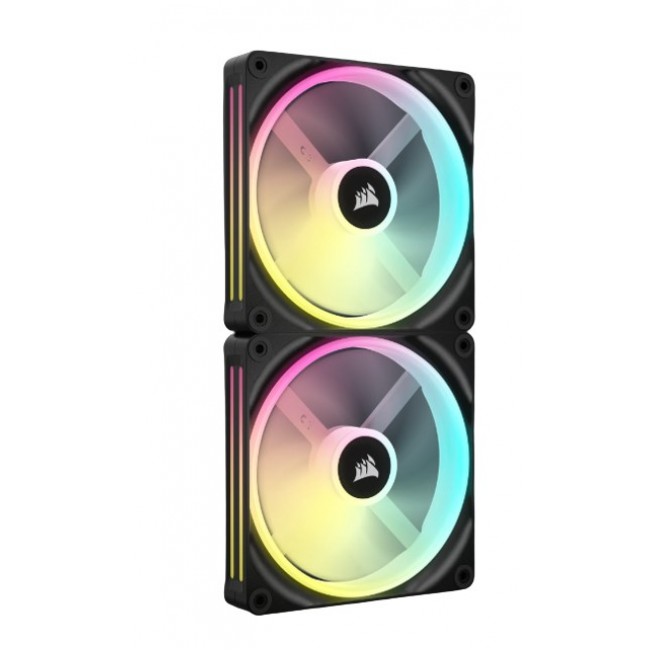 Corsair CO-9051004-WW computer cooling system Computer case Fan 14 cm Black, White 2 pc(s)