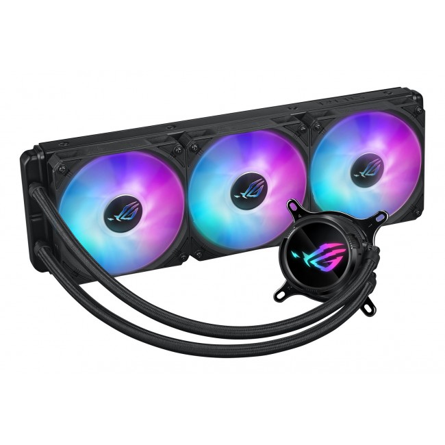 ASUS ROG Strix LC III 360 ARGB Processor Liquid cooling kit 12 cm Black ASUS ROG Strix LC III 360 ARGB Processor Liquid cooling kit 12 cm Black