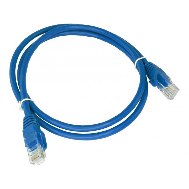 Alantec KKU5CZA1 networking cable Blue 0.25 m Cat5e U/UTP (UTP)