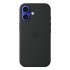 Apple iPhone 16 Silicone Case with MagSafe - Black