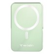 Verbatim Charge 'n' Go Magnetic Wireless Power Bank with stand - 10000 mAh Green