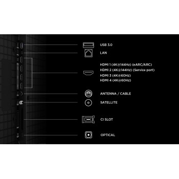 TCL P8L 98P8L TV 2.49 m (98