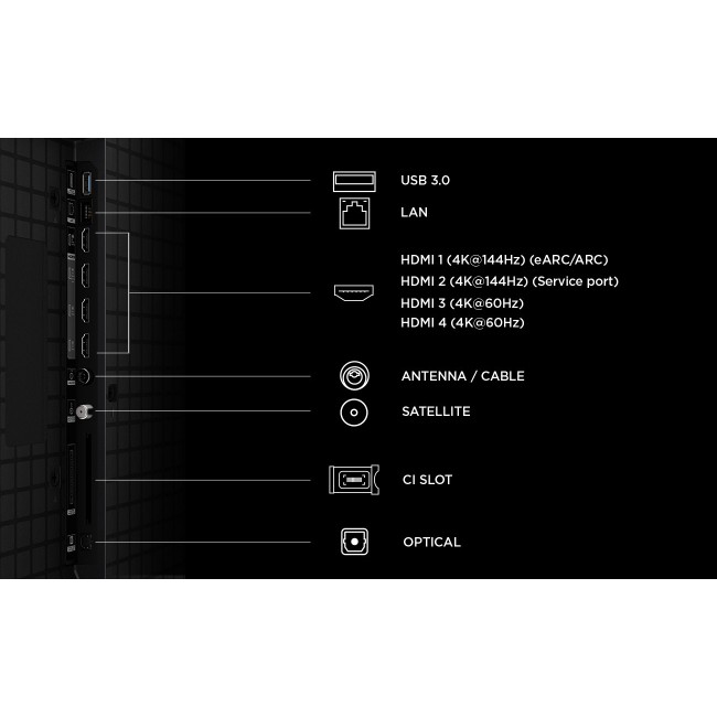 TCL P8L 98P8L TV 2.49 m (98