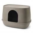 SAVIC Moona Grey - cat litter box - 57x39x39cm