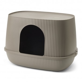 SAVIC Moona Grey - cat litter box - 57x39x39cm