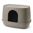 SAVIC Moona Grey - cat litter box - 57x39x39cm