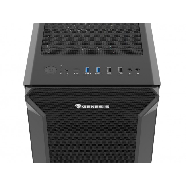 GENESIS Irid 505F Midi Tower Black GENESIS Irid 505F Midi Tower Black