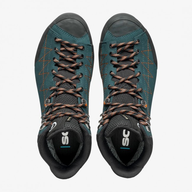 Scarpa ZODIAC TRK GTX, 42, Petrol - Rust Orange