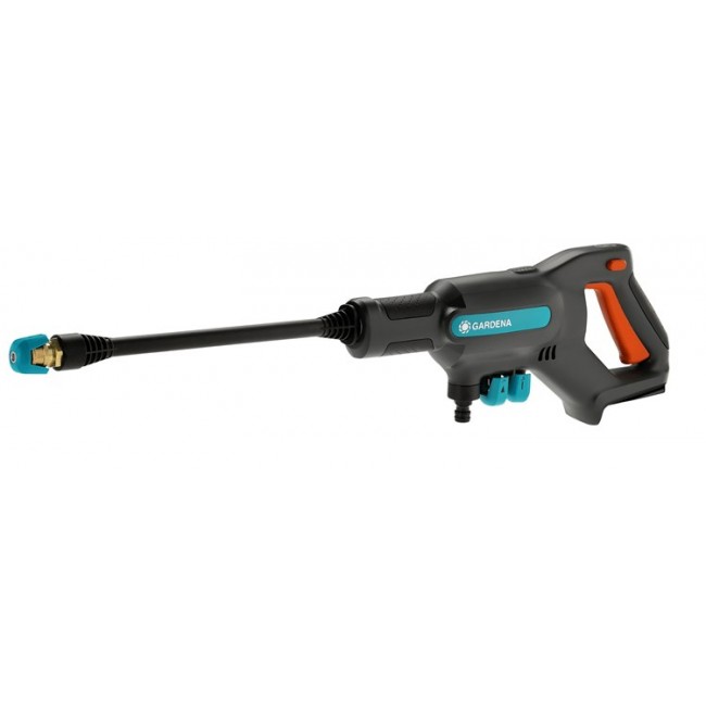 Gardena AquaClean 24/18V P4A pressure washer Compact Battery 250 l/h Black, Blue, Orange