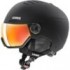 UVEX Wanted Visor Ski Helmet Black 58 61 cm (L)