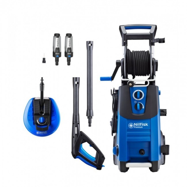 Nilfisk PREMIUM 190-12 POWER EU Pressure washer Straightened Electric 650 l/h Blue, Black