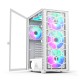Montech X3 Glass Midi-Tower, RGB, Tempered Glass - white Montech X3 Glass Midi-Tower, RGB, Tempered Glass - white
