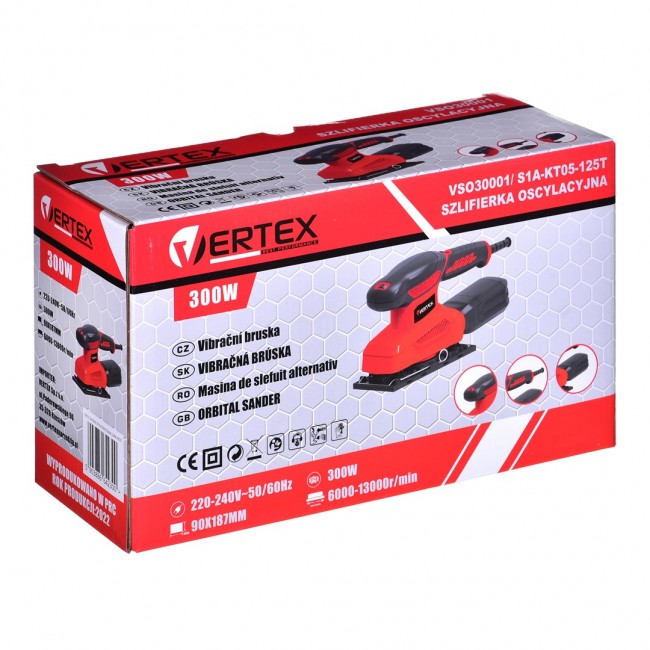 VERTEX SZLIFIERKA OSCYLACYJNA 300W VERTEX SZLIFIERKA OSCYLACYJNA 300W