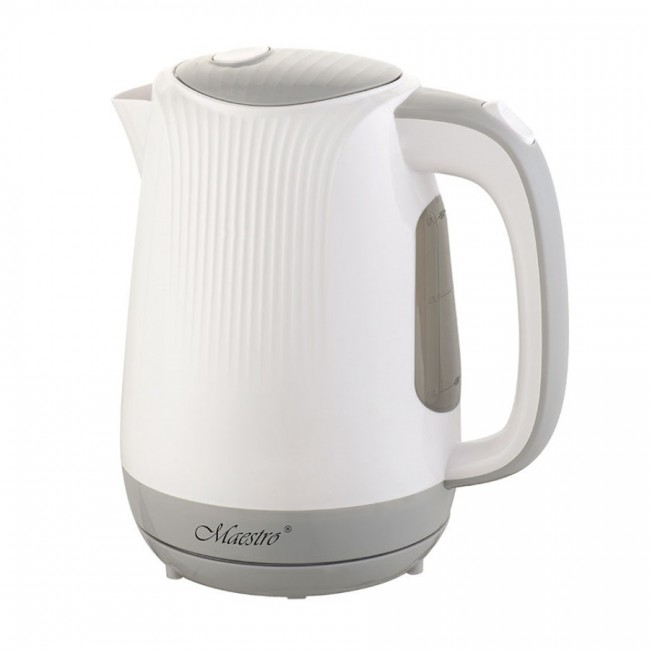 Feel-Maestro MR042 white electric kettle 1.7 L Grey, White 2200 W Feel-Maestro MR042 white electric kettle 1.7 L Grey, White 2200 W