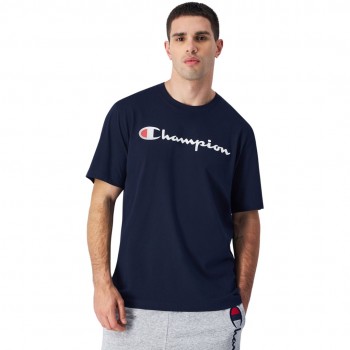 Men's T-shirt Champion SS Tee navy blue 220256 BS501 XL