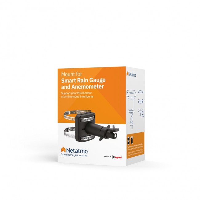 Netatmo Mount for Smart Rain Gauge and Smart Anemometer Netatmo Mount for Smart Rain Gauge and Smart Anemometer