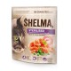 SHELMA Sterilised Rich in salmon - dry cat food - 750g