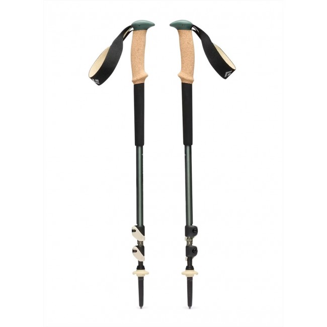 BLACK DIAMOND Trail Cork Trekking Poles laurel green BLACK DIAMOND Trail Cork Trekking Poles laurel green