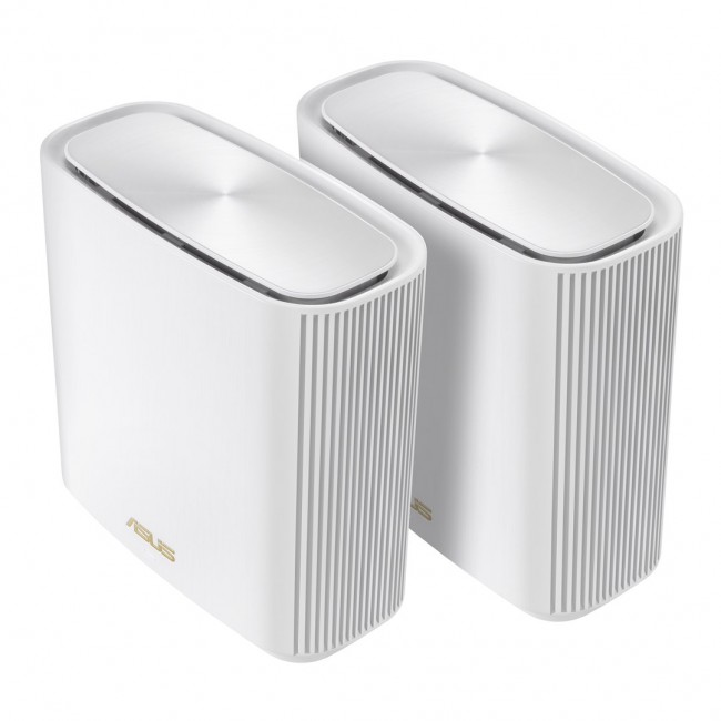 ASUS ZenWiFi AX (XT9) AX7800 2er Set Wei Tri-band (2.4 GHz / 5 GHz / 5 GHz) Wi-Fi 6 (802.11ax) White 4 Internal ASUS ZenWiFi AX (XT9) AX7800 2er Set Wei Tri-band (2.4 GHz / 5 GHz / 5 GHz) Wi-Fi 6 (802.11ax) White 4 Internal