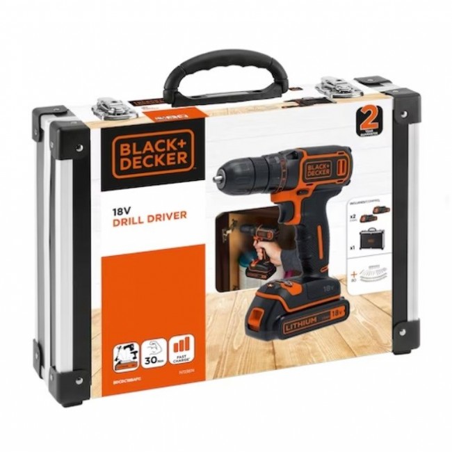 BLACK+DECKER 18V drill/driver BDCDC18BAFC-QW