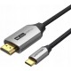 Vention USB-C to HDMI cable 4K@60Hz braided 2m GREY