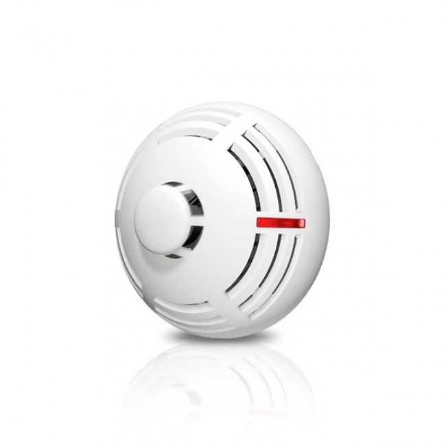 Satel MSD-300 smoke detector Photoelectrical reflection detector Interconnectable Wireless Satel MSD-300 smoke detector Photoelectrical reflection detector Interconnectable Wireless